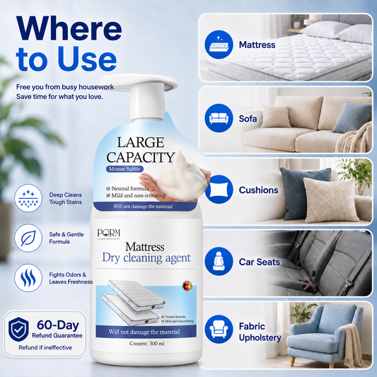 🌿 Mattress Cleaner Spray for Mattress, Sofa & Cushions ✨